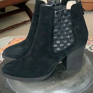 Aquatalia black suede Frannie boots